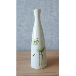 Vase à décor de lotus