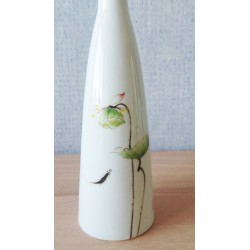 Vase à décor de lotus