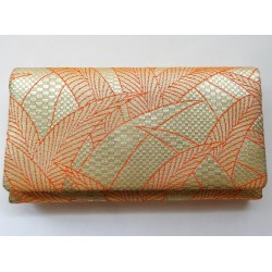 pochette en soie brodée japonaise