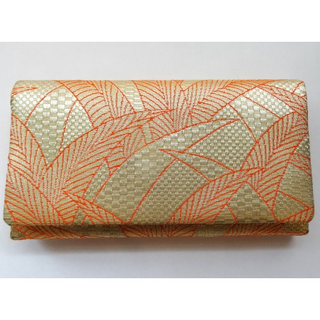 pochette en soie brodée japonaise