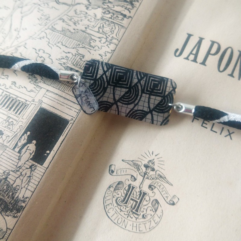 bracelet d'inspiration japonaise à l'allure moderne