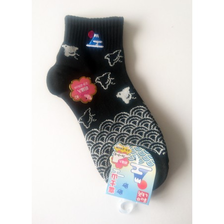 chaussette import directe du japon modèle noir.