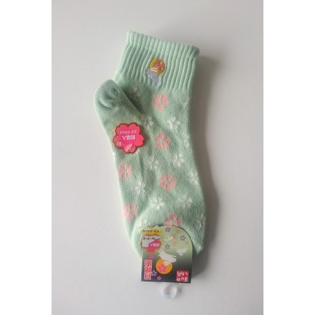 teintes poétiques pour ces chaussettes japonaises.