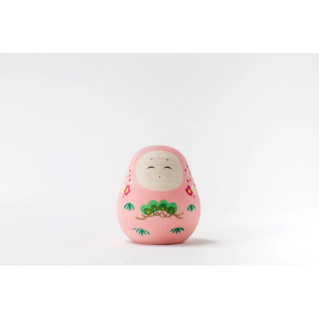 Hime Daruma Kokeshi Sakurai Kokeshi yeux fermés