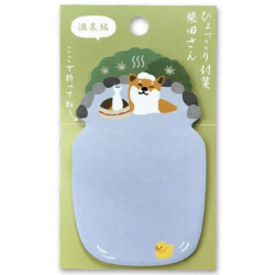 Sticky note shibata onsen active corporation papeterie japonaise