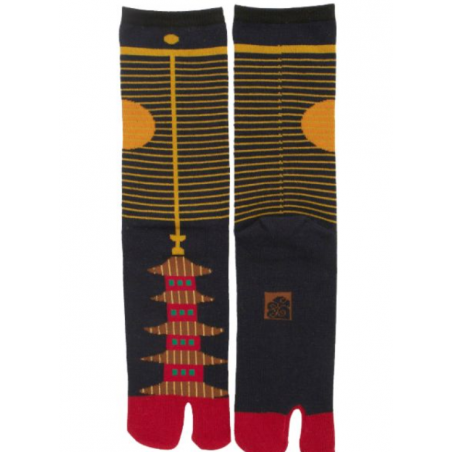 Chaussettes japonaises tabi pagode