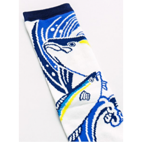 Chaussettes japonaises poissons bonites