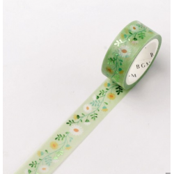 Washi tape Fleurs poussins BGM