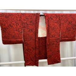 Haori with red and black...