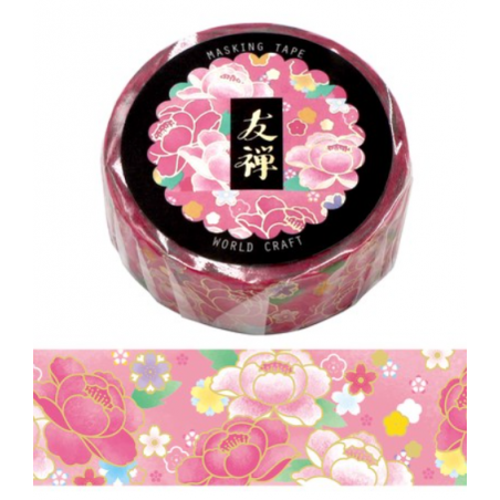 Washi tape Yuzen sakura World Craft