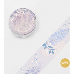 Washi tape glycine violette BGM papeterie japonaise