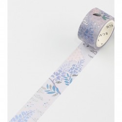 Japanese style Purple Wisteria Washi Tape BGM japanese stationery