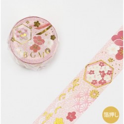 Washi tape Style japonais belle de jour Asagao BGM papeterie japonaise