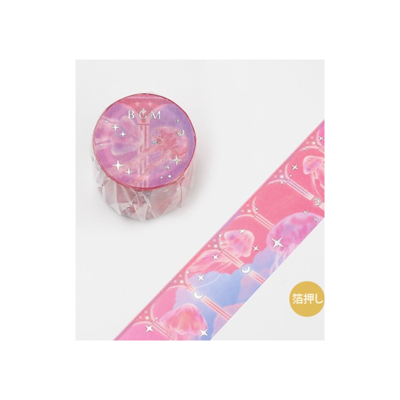 Washi tape Conte: Rêve d'un océan lunaire BGM Japanese stationery