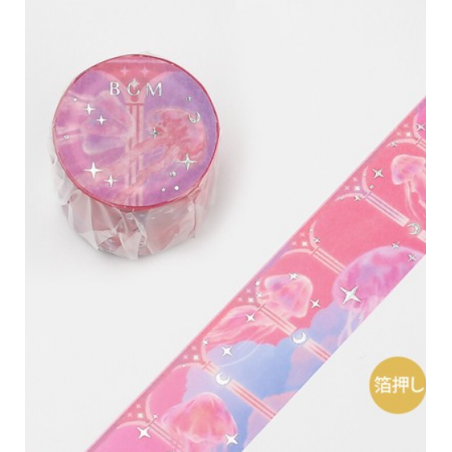 Washi tape Tale: Dream Ocean Moon BGM japanese stationery