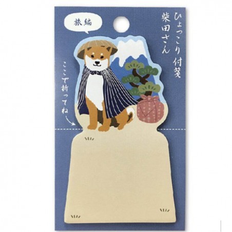 Sticky note shibata Hyokkori japanese stationery