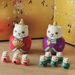 cat hinadoll couple