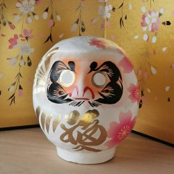 Miyabi Daruma Sakura white,...