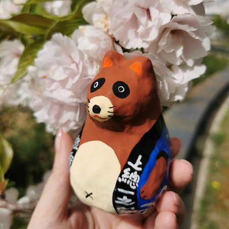 Tanuki Hariko Ichinomiya artisanat japonais