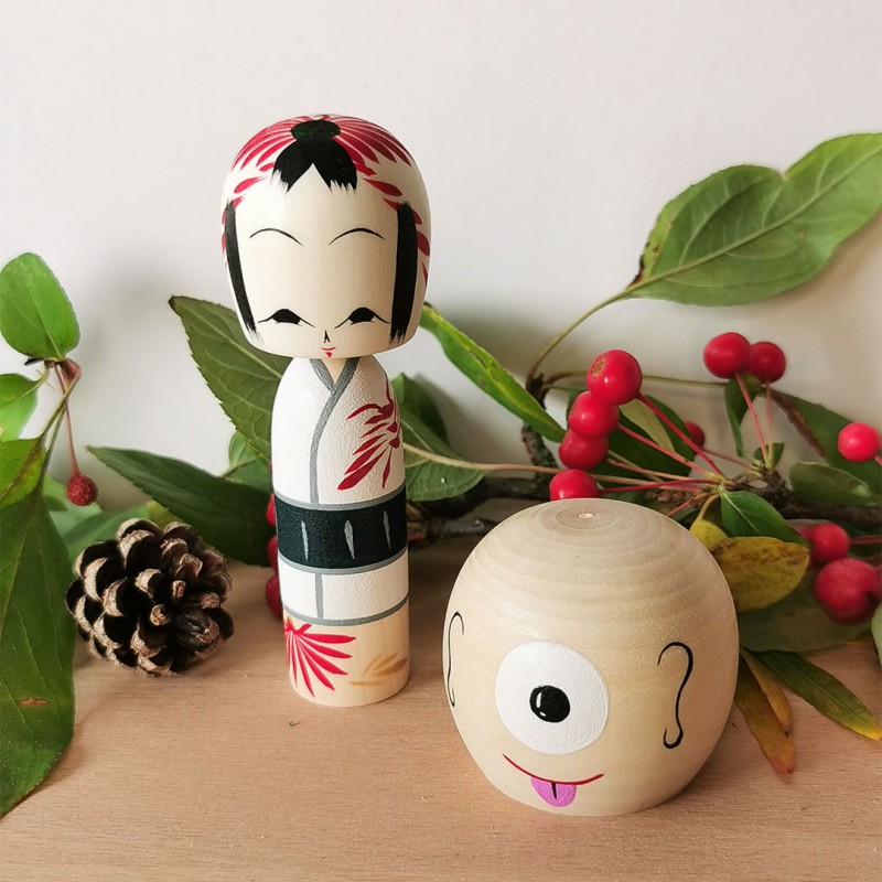 Kokeshi Hitotsume Kozô Yokaï collection by  Wagatsuma Noboru